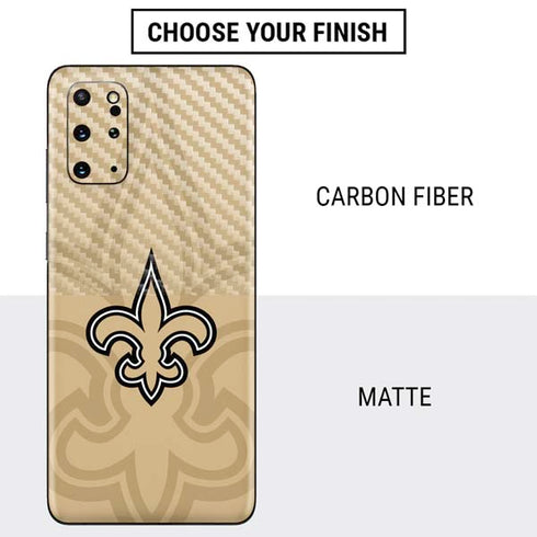 NFL New Orleans Saints Double Vision Galaxy S20 Plus Skin